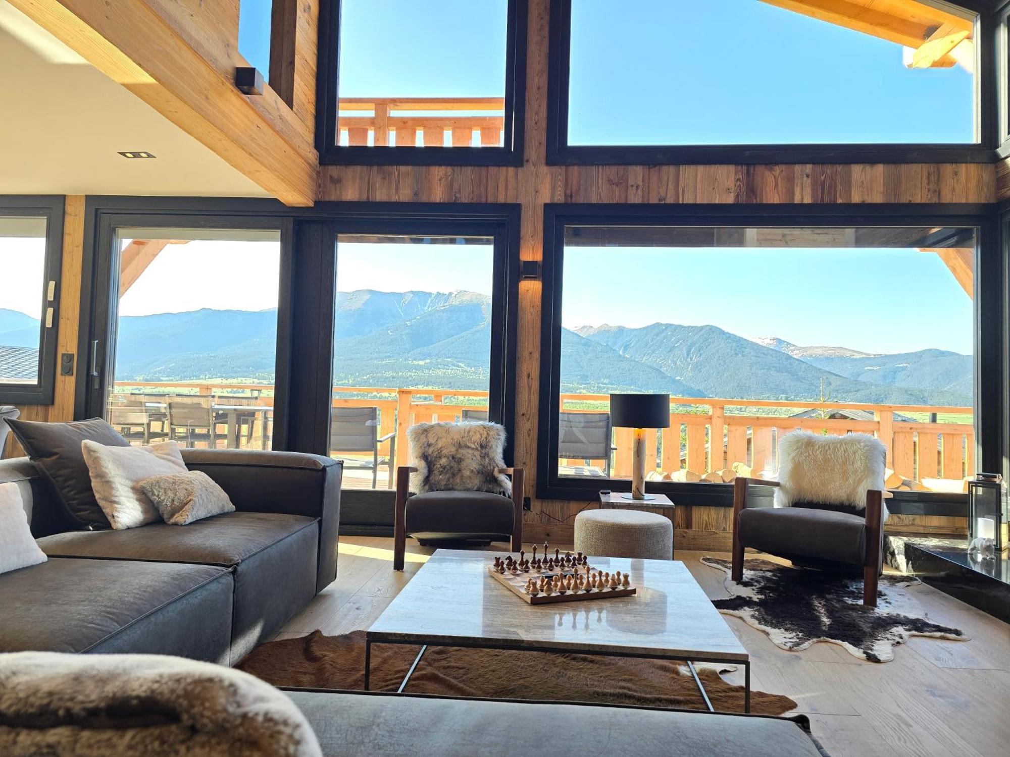 Chalet Aguila - Jacuzzi Et Sauna Panoramique - Construit En 2023 Bolquere Exterior photo